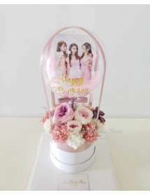 SWEET CANDY 保鮮花水晶球花盒